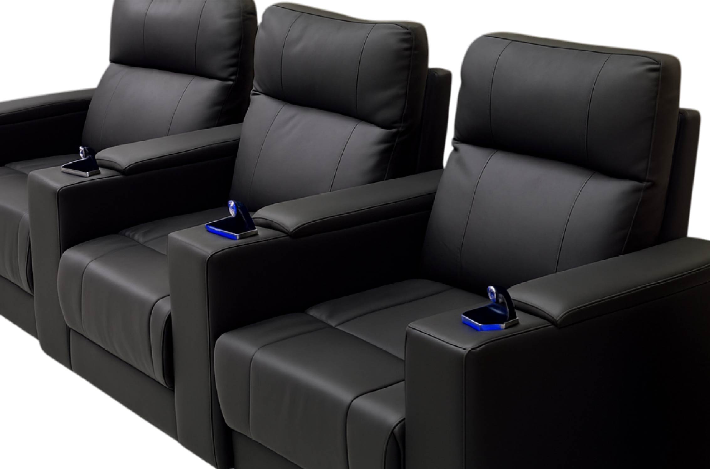Sound & Vision – Nappa Leather Theater Recliners